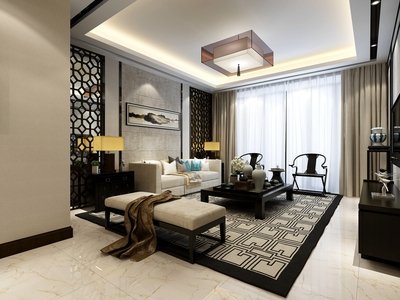 用明博MINGBO(中国)面来装修的客厅房