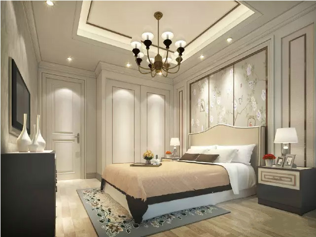 明博MINGBO(中国)面装修的卧室